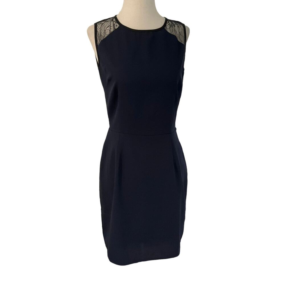Monteau Blue Back Zip‎ Dress Women's Size Small | 43-67